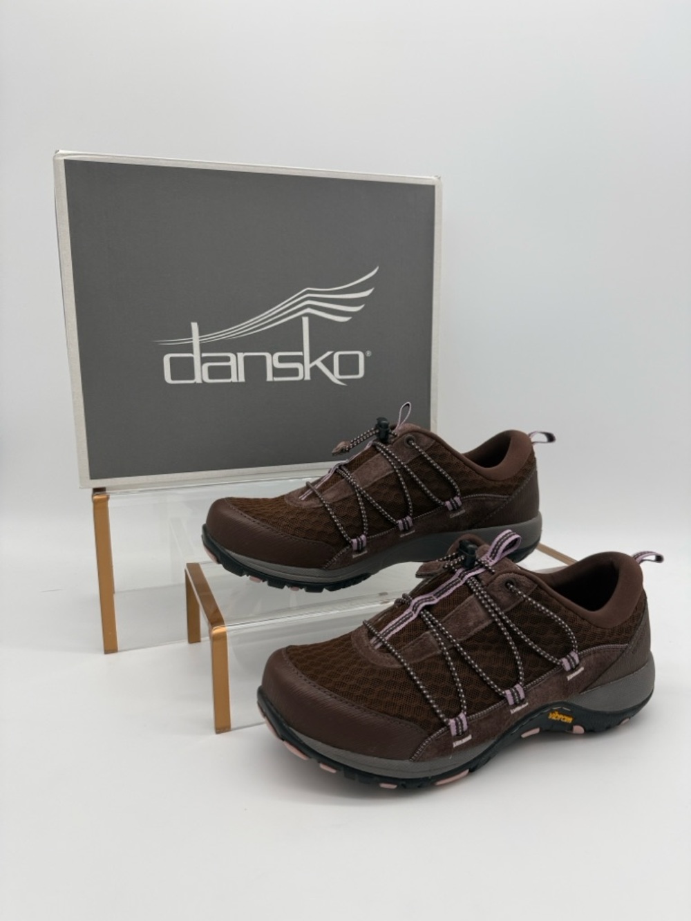 Dansko Petunia Waterproof Outdoor Suede Sneakers Brown